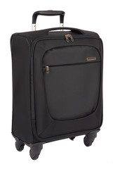 Valise noire de taille moyenne sur roulettes