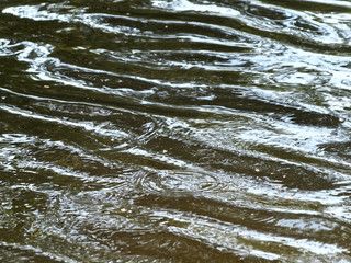 Wasseroberfläche mit Wellen