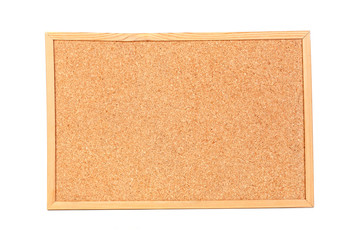 Fototapeta premium Empty cork billboard