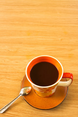 black coffee