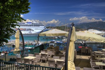 Vista caratteristica di Ajaccio