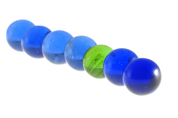 Symbol Murmeln für Erfolg und Teamwork