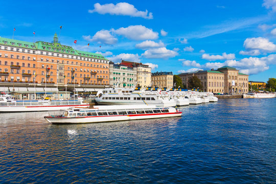 The Old Town in Stockholm, Sweden