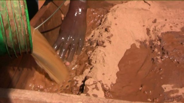 minatori bambini in Africa