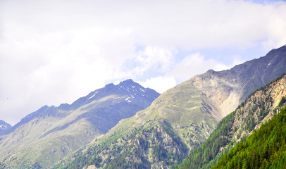 Naklejka premium Ötztaler Alpen - Sölden - Österreich