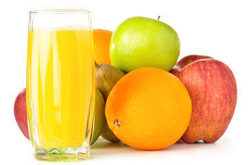 fruits with juice