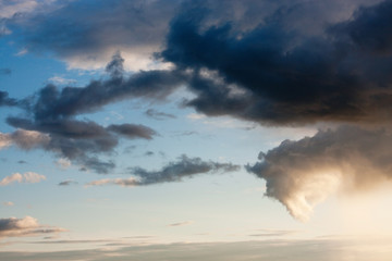 Lowering sky