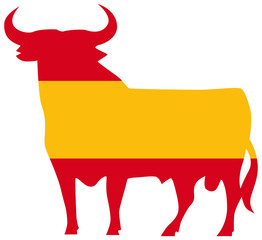 Fototapeta premium Spanien Stier