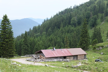 Bergwandern - Hütte