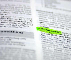 Obraz premium word selection in the dictionary