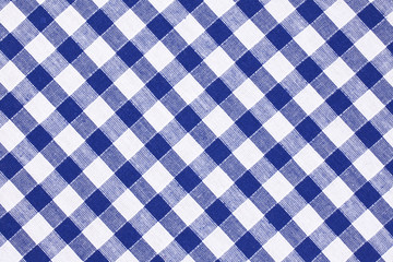 checkered tablecloth