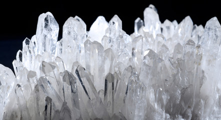 Druze rock crystal