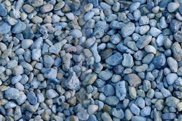 Blue Pebble Seamless Background