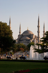 Fototapeta premium Blaue Moschee, Istanbul, Türkei