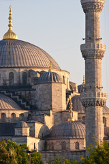 Detail der Sultan Ahmed Moschee, Istanbul