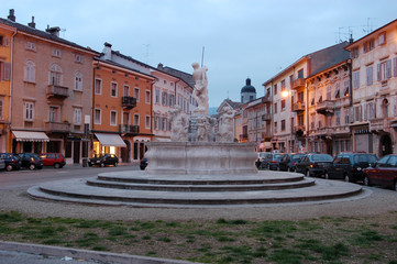 Piazza della Vittoria - Gorizia Friuli Venezia Giulia - obrazy, fototapety, plakaty