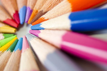 Fototapeta premium Colored pencils