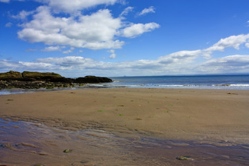 Fototapeta na wymiar Wschodnie wybrzeże Szkocji