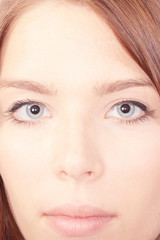 Fototapeta premium face of a younf woman