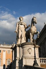 Obraz premium Roma, statua del Campidoglio