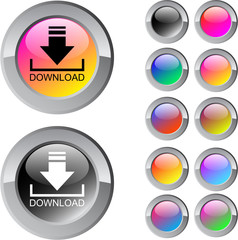 Download multicolor round button.
