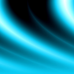 Green abstract waves