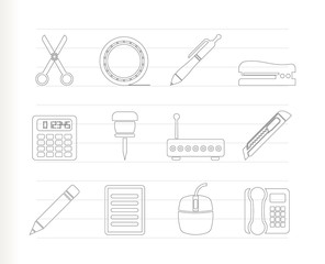 Business and Office icons - vector icon set