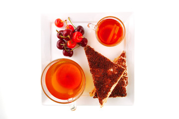 tea and cherry