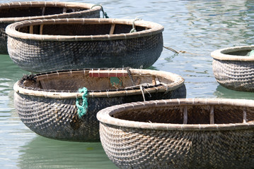 Vietnamese fishermen's boat