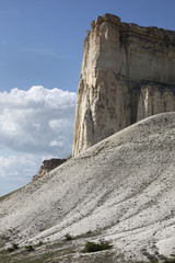 Fototapeta premium Crimea, a mountain is the White cliff