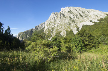 Rock mountain in Pyrenees