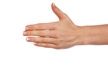 Various signs hands and palms