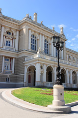 Naklejka premium facade of ancient building