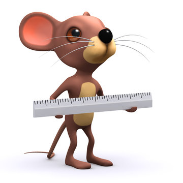 3d Mouse using ruler