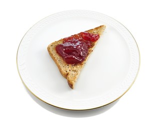 toast with jam