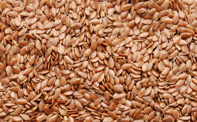 natural background of flax seeds