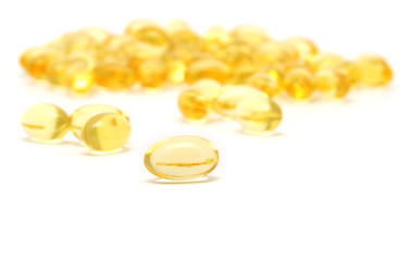 Gelatinous capsules with the cod-liver oil-omega3