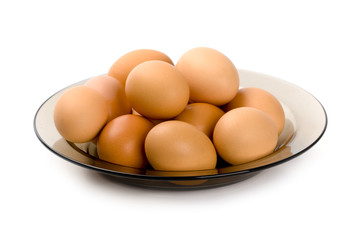 brown eggs