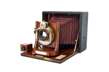Vintage Wood Camera