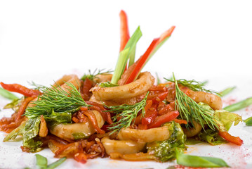 Seafood salad