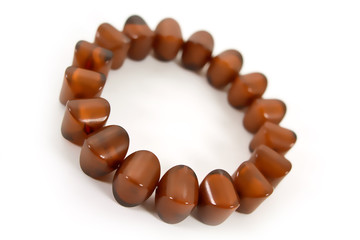 Brown stone bracelet