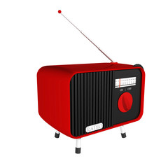 Obraz premium Retro radio