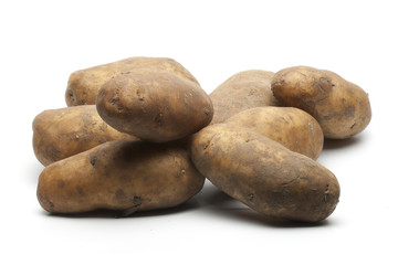 Fototapeta na wymiar heap of potatoes