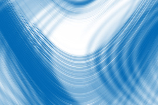 Wellen blau Schwingungen