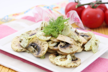 Pilzsalat