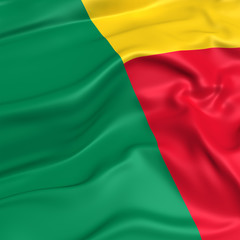 Obraz premium Benin flag picture