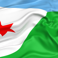 Djibouti flag picture