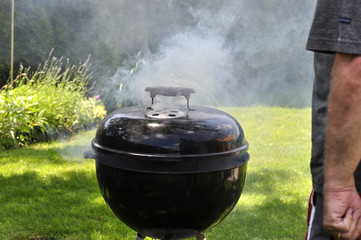 Indirektes Grillen