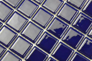 dark blue tiles