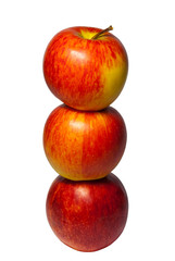 three apples